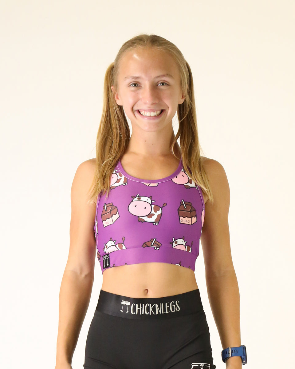 Choccy Cows OG Sports Bra - Main Image