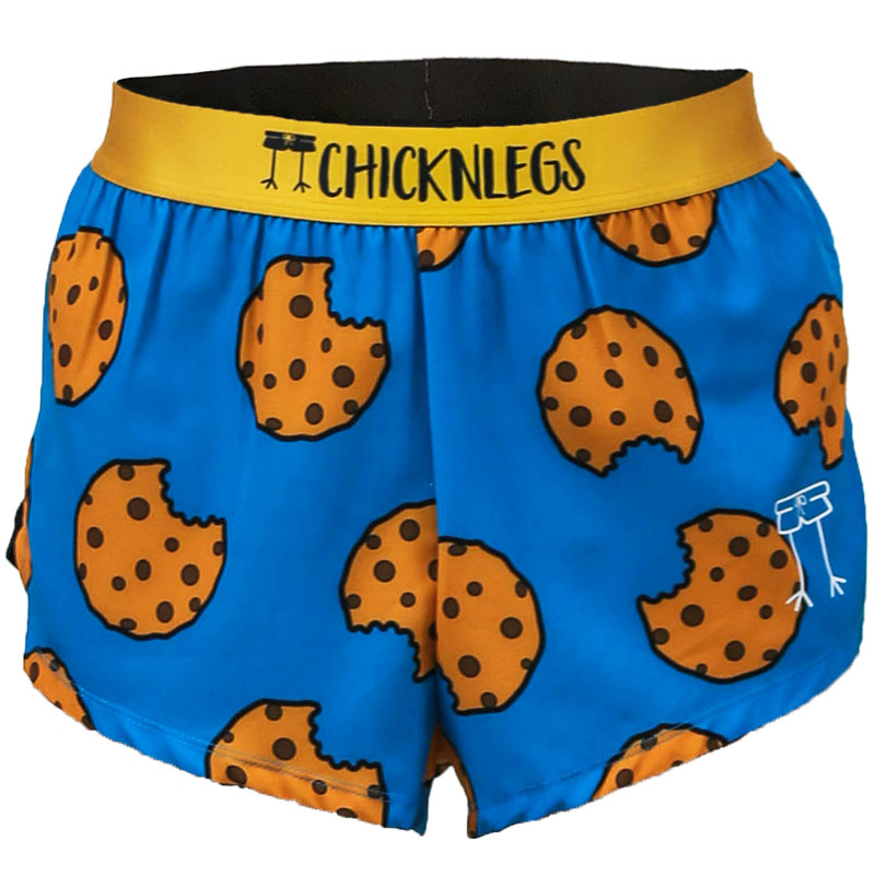 Men's Chocolate Chip Cookies 2" Split Shorts