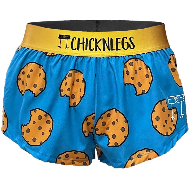 Women's Chocolate Chip Cookies 1.5" Split Shorts