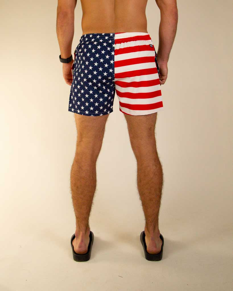 Men's USA Swim Trunks – ChicknLegs