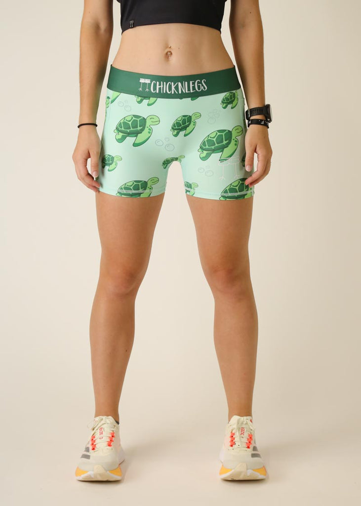 Women's 3 inch compression shorts discount