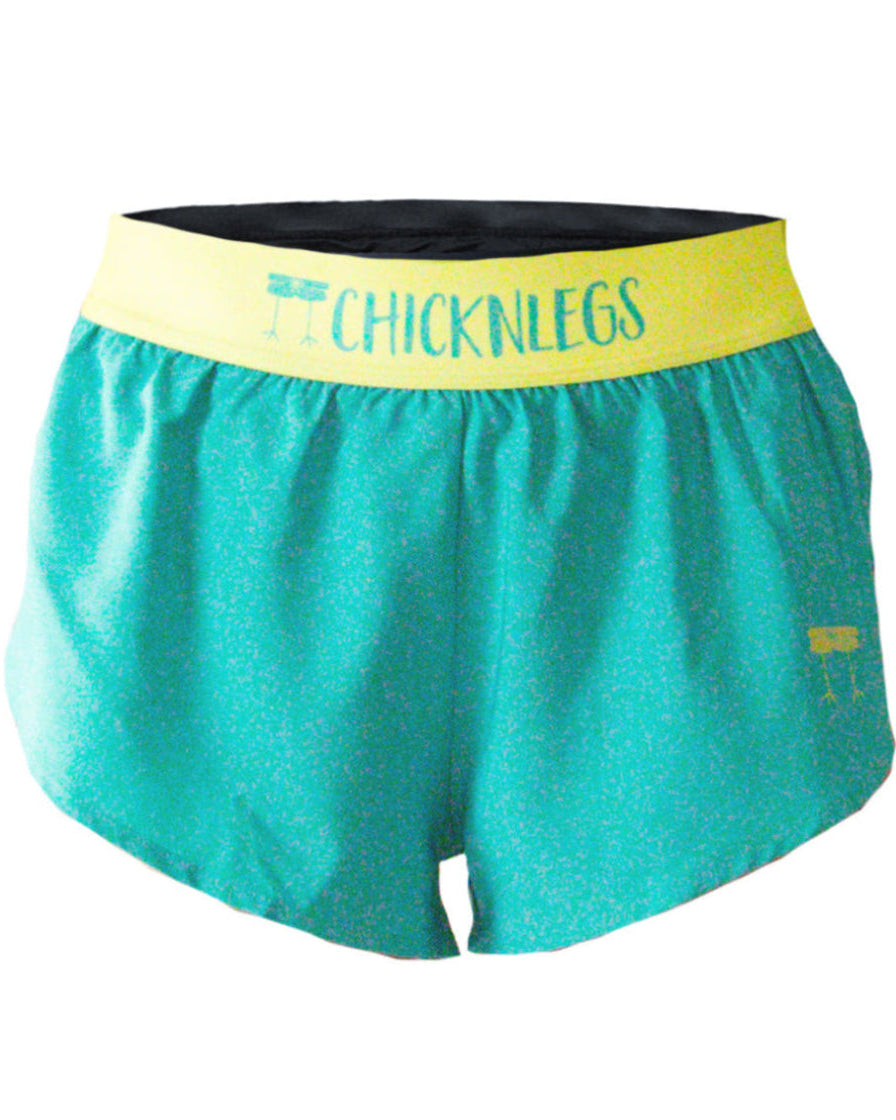 【極美品】LTT GELANOTS REVERSIBLE SHORTS L Women's Aqua–Limeade 1.5