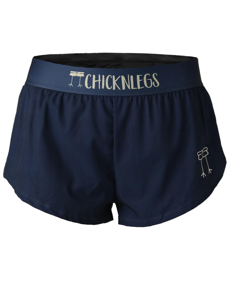 navy womens running shorts