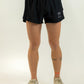 Men's Black 4" Half Split Shorts