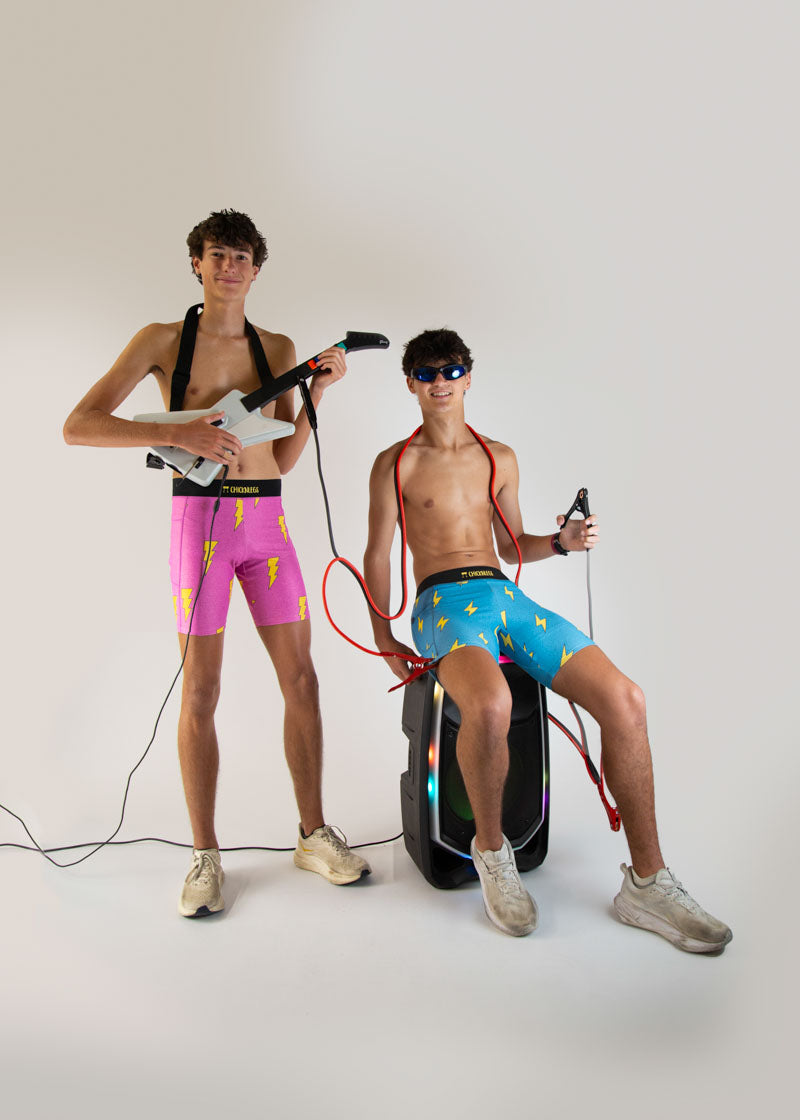 【BRICK】CUT OFF HALF PANTS Men's Pink Bolts 8