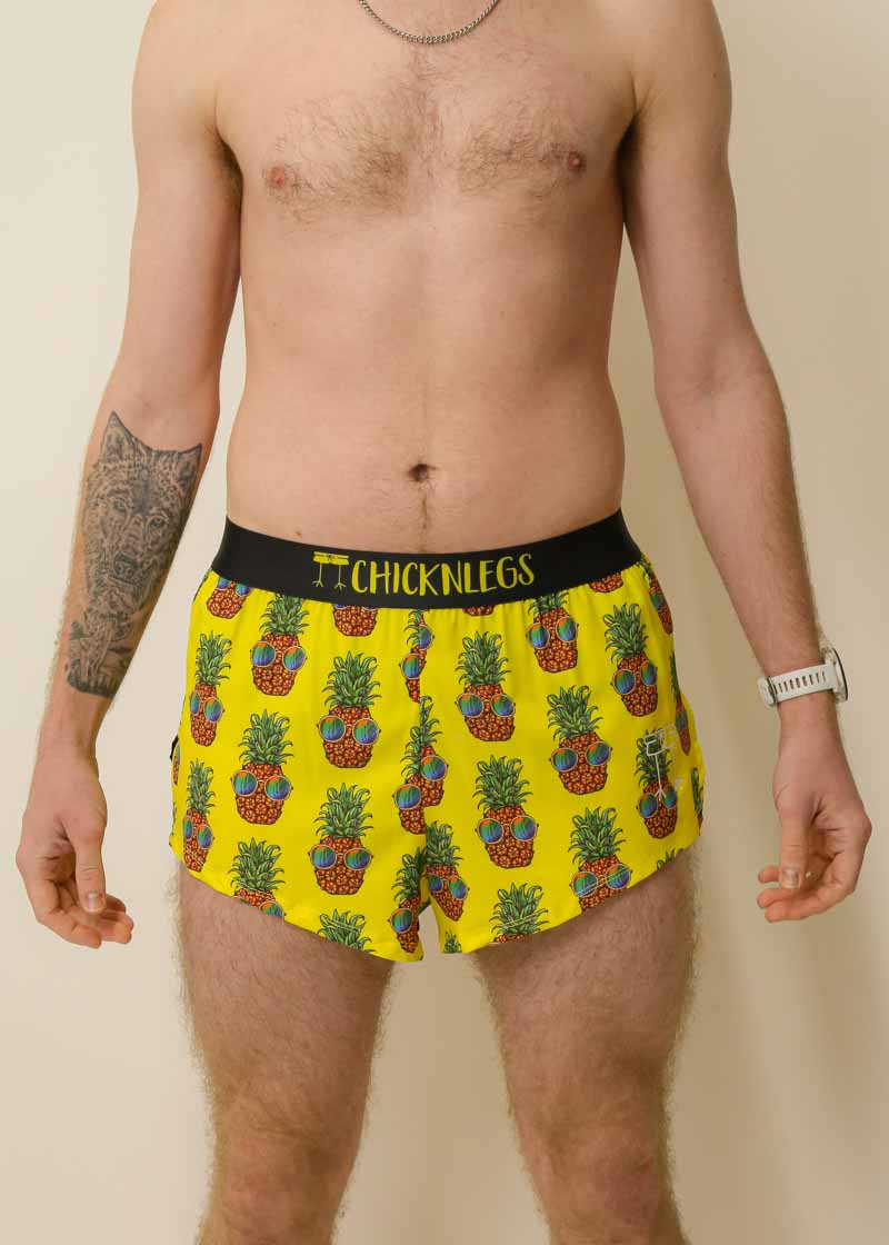 Men's Pineapple Express 2" Split Shorts
