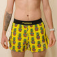 Men's Pineapple Express 4" Half Split Shorts