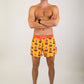 Men's Traffic Cones 4" Half Split Shorts