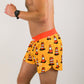 Men's Traffic Cones 4" Half Split Shorts