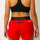 Women's Red 1.5" Split Shorts