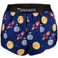 Ghost image of the ChicknLegs men's crypto 2 inch split running shorts.