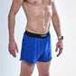 Men's Royal Blue 4" Half Split Shorts