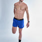 Men's Royal Blue 4" Half Split Shorts