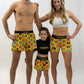 Men's Salty Donuts 4" Half Split Shorts