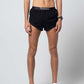 Men's Black 2" Split Shorts
