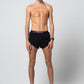 Men's Black 2" Split Shorts