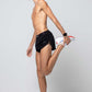 Men's Black 2" Split Shorts