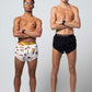 Men's Black 2" Split Shorts