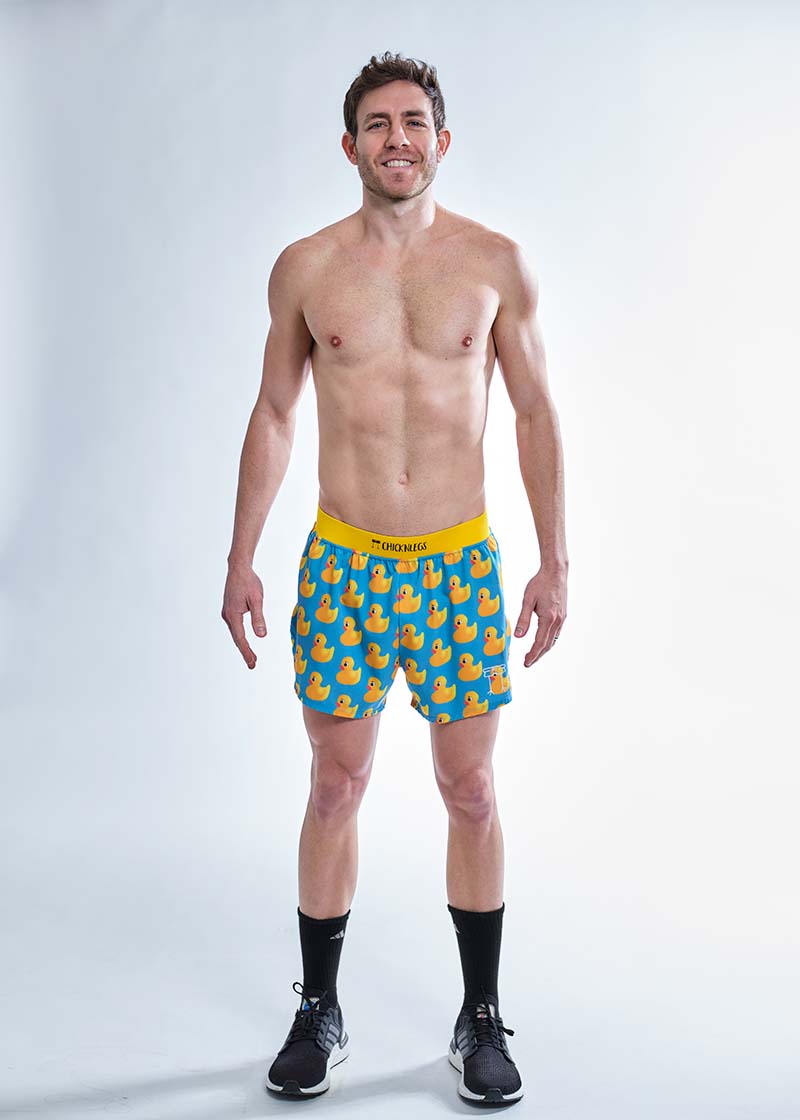 Men's Rubber Ducky 4 Half Split Shorts – ChicknLegs