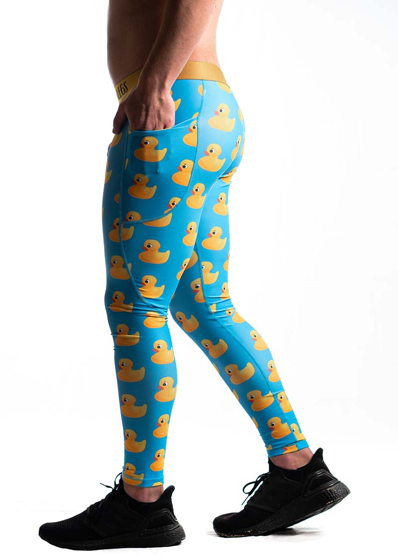 Men's Rubber Ducky Tights