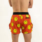 Men's Smiley 4" Half Split Shorts