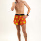 Men's Smiley 4" Half Split Shorts