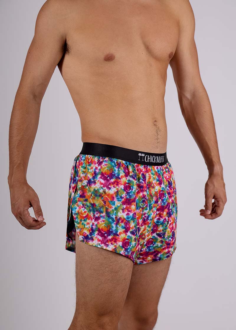 Tie dye running shorts cheap