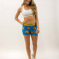 Runner wearing the 3 inch cookie compression running shorts from ChicknLegs.