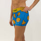 Side view of the women's cookies compression running shorts from ChicknLegs.
