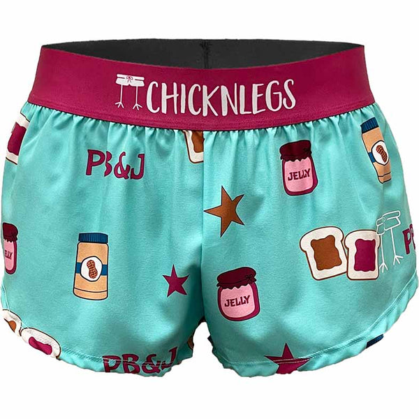 Women's PB&J 1.5" Split Shorts ChicknLegs