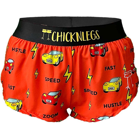 Women's Cars 1.5" Split Shorts