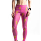 Women's Hot Pink Bolts Leggings
