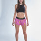 Women's Hot Pink Bolts 1.5" Split Shorts