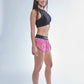 Women's Hot Pink Bolts 1.5" Split Shorts