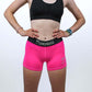Women's Neon Pink 3" Compression Shorts