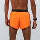 Men's Neon orange 2" Split Shorts