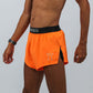 Men's Neon orange 2" Split Shorts